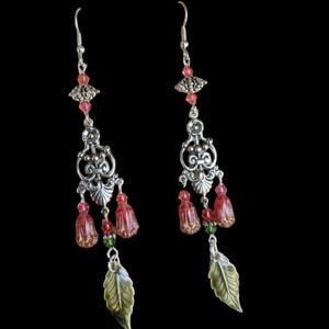 Victorian Style Chandelier Earrings